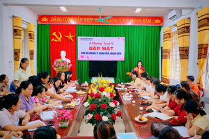 Gặp mặt CBQL, Giáo viên, nhân viên sau sát nhập đầu năm học 2026 - 2027