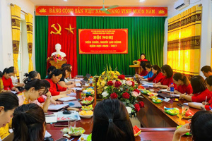🌸 TRƯỜNG MẦM NON THIỆN LONG TỔ CHỨC HỘI NGHỊ VIÊN CHỨC, NGƯỜI LAO ĐỘNG NĂM HỌC 2026 – 2027 🌸